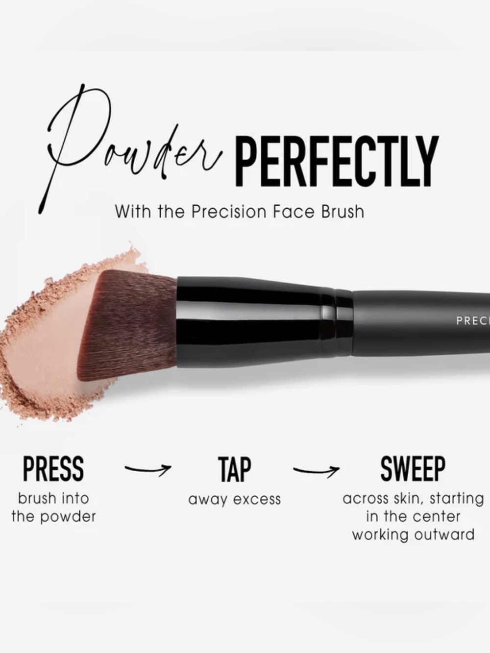 bareMinerals ORIGINAL PRESSED POWDER FOUNDATION MINERAL SPF15 in Soft Medium 9g - Picture 7 of 8